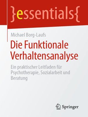 cover image of Die Funktionale Verhaltensanalyse